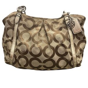 Coach Alexandra Outline Op Art Tote Bag
